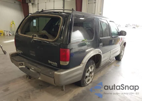 1999 Oldsmobile Bravada из США, поврежденный, VIN 1GHDT13W7X2717521